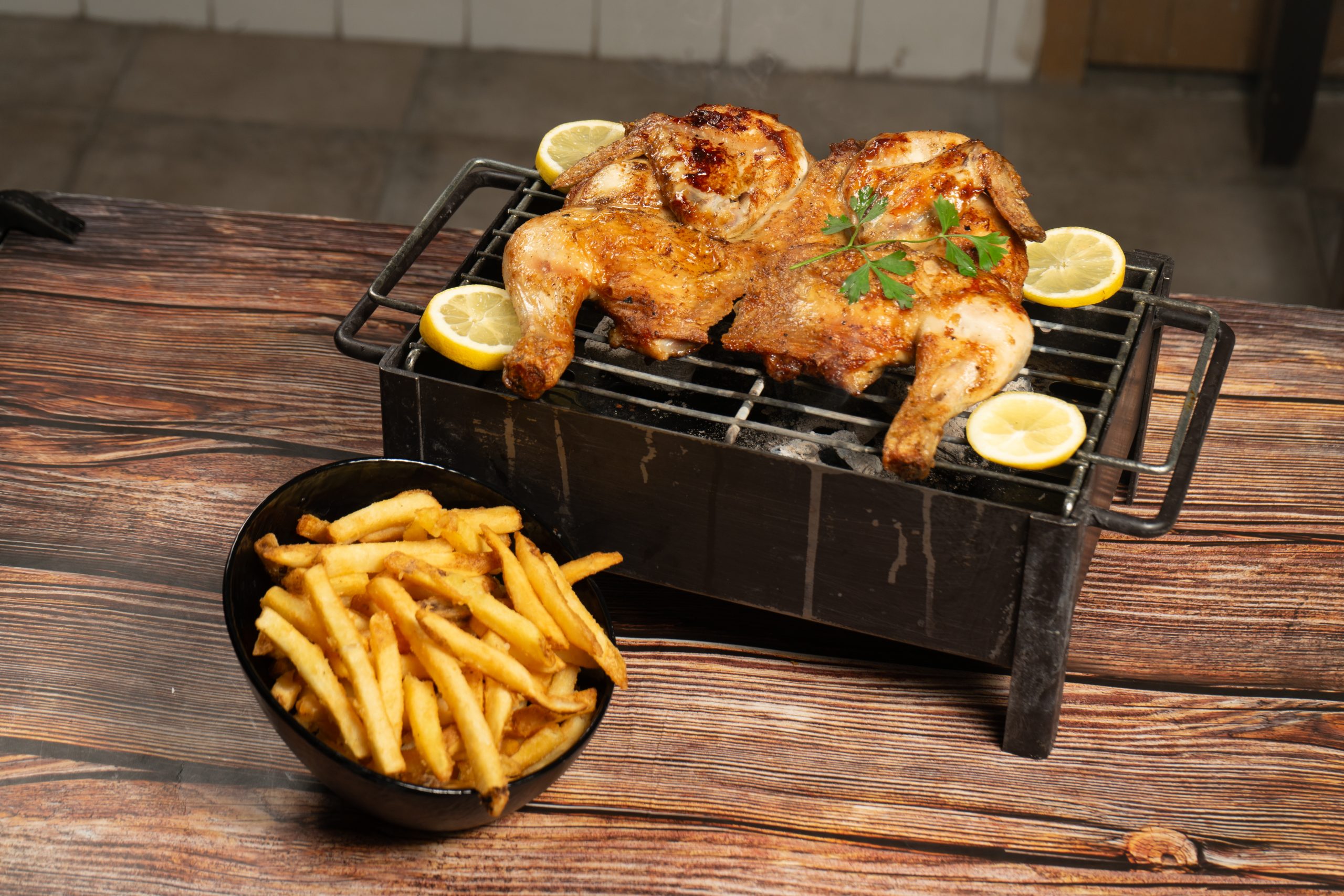 Pollo con patatas